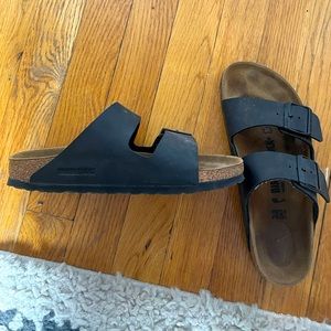Arizona Burko-Flor Black Birkenstock’s